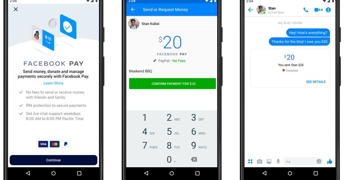 Facebook Pay Unveiled, Will Let You Send Money on Instagram, Messenger, and WhatsApp