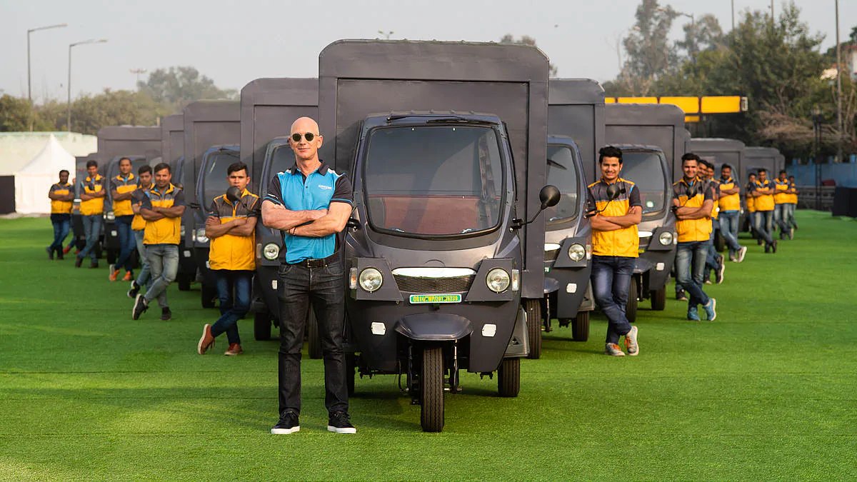 Amazon India Rolling Out Electric Delivery Rickshaws, Pledges to Have 10,000 EVs on Road by 2025