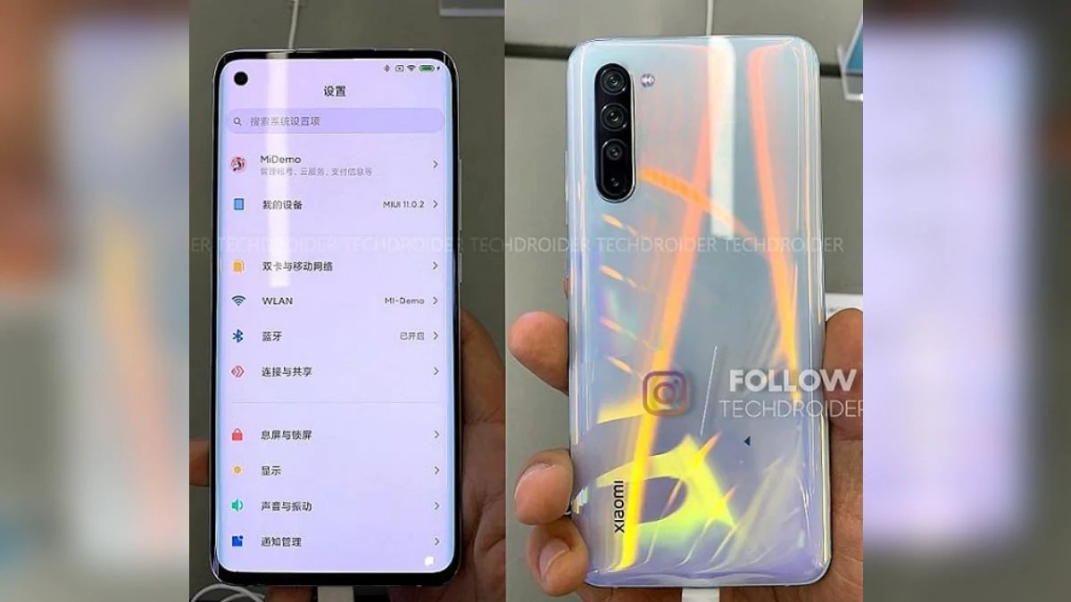 Mi 10 Live Images Purportedly Leaked Online, Suggest a Hole-Punch Display