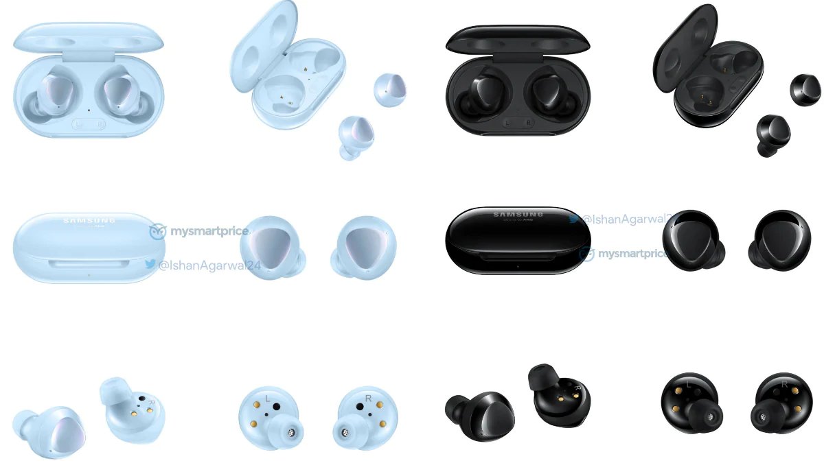 Samsung Galaxy Buds+ Leaks in Multiple Renders, Shows Colour Options